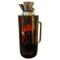 Mid-Century Modern Brass and Brown Goatskin Thermos Carafe by Aldo Tura, 1950s 1