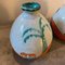 Belgian Vases in Hand Painted Ceramic from Ceramique de Bruxelles, 1970s, Set of 2 6