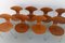 Orbit Dining Chairs in Walnut by Ross Lovegrove for Bernhardt Design, 2006, Set of 8 5