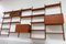 Danish Modern 5-Bay Modular Teak Wall Unit by Poul Cadovius for Cado, 1950s 10