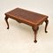 Antique Burr Walnut Coffee Table, 1920 3