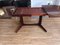 Vintage Danish Rosewood Dining Table with Double Extending Seats 6