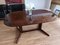 Vintage Danish Rosewood Dining Table with Double Extending Seats 2