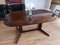 Vintage Danish Rosewood Dining Table with Double Extending Seats, Image 2