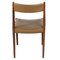 Khaki Rosewood Chairs, 1960s, Set of 6, Image 5