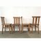 Pine Wood Chairs, Sweden, 1960s, Set of 4 6