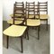 Chaises par Karl Nothhelfer, 1950s, Set de 4 7