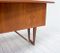 Teak Boomerang Desk by Peter Løvig Nielsen for Hedensted Møbelfabrik, 1950s, Immagine 7