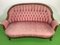 Baroque Style Pink Sofa, 1800s 2