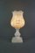 Große Französische Tischlampe aus Alabaster und Marmor 7