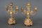 19th Century Napoleon III Gilt Bronze and Porcelain Candleholders, Set of 2 9