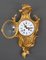 19th Century Napoleon III Gilt Bronze Cartel Enamel Dial, Image 6