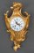 19th Century Napoleon III Gilt Bronze Cartel Enamel Dial, Image 1