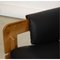Rover Lounge Chair in Black Leather by Arne Jacobsen for Asko, 1960s, Image 5