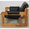 Rover Lounge Chair in Black Leather by Arne Jacobsen for Asko, 1960s, Image 12