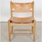 Spanish Dining Chairs by Børge Mogensen for Fredericia, 1970s, Set of 4, Image 4