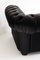 Chesterfield Black Leather Chair by Natuzzi 15