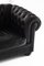 Chesterfield Black Leather Chair by Natuzzi, Image 8