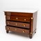French Empire Chest of Drawers with White Marble Slab, 1800s, Image 6