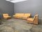 Bogo Sofa in Leather and Suede by Carlo Bartoli for Rossi Di Albizzate, 1970, Set of 5 11