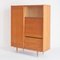 Vintage French Oak Secretary, 1960s, Image 4