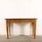 Vintage Beistelltisch mit Holz Intarsie 5