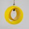 Italian Yellow Eclisse Hanging Lamp by Carlo Nason for Mazzega, 1960s 8