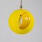 Italian Yellow Eclisse Hanging Lamp by Carlo Nason for Mazzega, 1960s 3