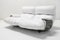 White Leather Marsala Sofa by Michel Ducaroy for Ligne Roset, 1970s 1