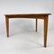 French Triangle Shaped Dining Table in Oak, 1960s 6