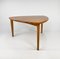 French Triangle Shaped Dining Table in Oak, 1960s, Image 8