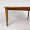 French Triangle Shaped Dining Table in Oak, 1960s 9