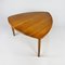 French Triangle Shaped Dining Table in Oak, 1960s 7