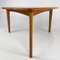 French Triangle Shaped Dining Table in Oak, 1960s 10