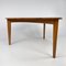 French Triangle Shaped Dining Table in Oak, 1960s 2