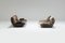 Vintage Marsala Chairs in Liberty Fabric by Michel Ducaroy for Ligne Roset, Set of 4, Image 20