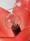Lampada vintage in vetro a forma di tulipano, Paesi Bassi, anni '80, Immagine 4