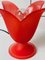 Vintage Dutch Tulip Shaped Glass Lamp, 1980s 2