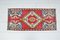 Vintage Oushak Red Rug, Image 1