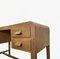 Small Art Deco Danish Oak Desk, 1940s 5