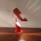 Vintage Red Table Lamp 4