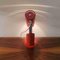 Rote Vintage Tischlampe 5