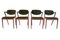 Chairs Model 42 by Kai Kristiansen, 1960s, Set of 4 1