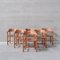 Chaises de Salle à Manger Mid-Century en Pin attribuées à Rainer Daumiller, 1960s, Set de 6 4
