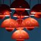 Flower Pot Chandelier for Le Salon Rouge from Verner Panton for Louis Poulsen, Denmark, 1968 7