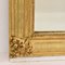 Espejo Louis Philippe antiguo pequeño, Espejo dorado, Espejo antiguo en hoja de oro, Racimos de uvas, Siglo Xix. , 1870, Imagen 7