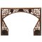 Chinese Marriage Bedframe in Carved Fascia 1