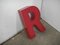Letter R in Red Plastic 1970, Image 5
