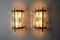 Cut Glass Sconces from Venini, Murano, Italy, 1970s, Set of 2 2