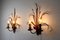 Floral Sconces attributed to Ferro Arte, Spain, 1960s, Set of 2 5
